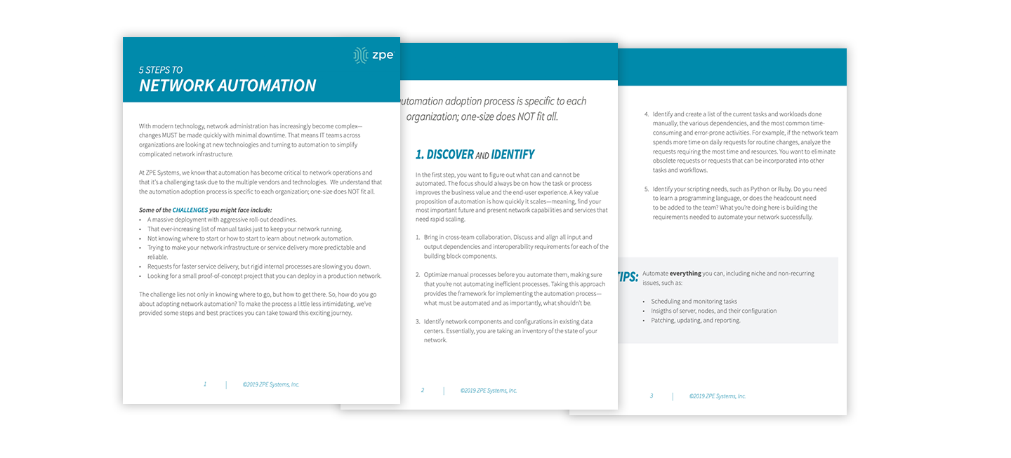 Enterprise Network Automation